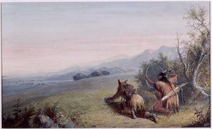 يقترب من الجاموس ، 1837
